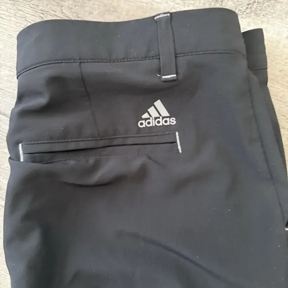 Adidas Ultimate 365 Tapered Golf Pants Mens 34x32 Black DQ2188 Lightweight